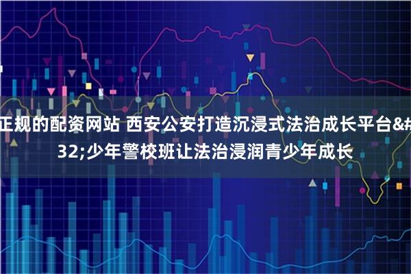 正规的配资网站 西安公安打造沉浸式法治成长平台 少年警校班让法治浸润青少年成长